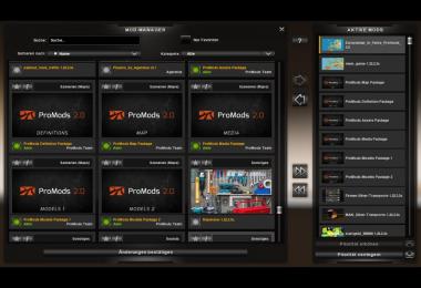 Europamap in color v2.0 Promods