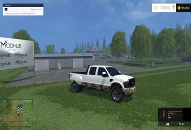 F250 dually swamp camo v3