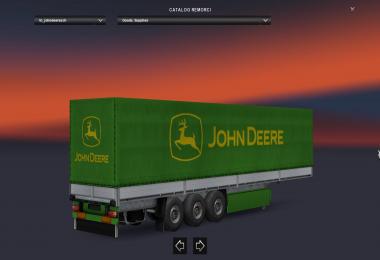 John Deere Magnum skin and trailer