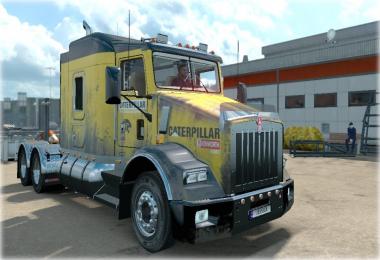 Kenworth T800 CAT Skin 1.22