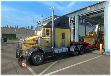 Kenworth T800 CAT Skin 1.22
