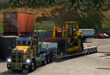 Kenworth T800 CAT Skin 1.22
