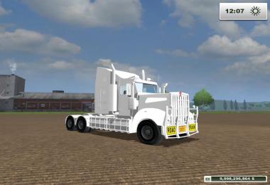 Kenworth t908 Custom White v1
