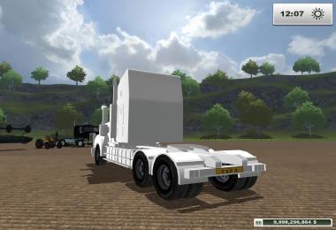 Kenworth t908 Custom White v1