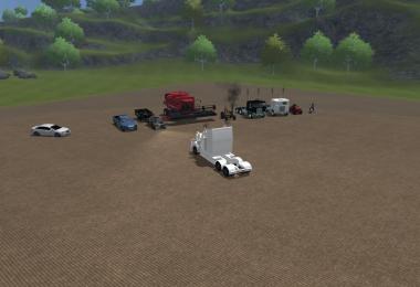 Kenworth t908 Custom White v1