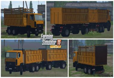 Maz 6501 and Trailer v1.0