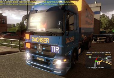 MB Actros Stand gas Sound Beta