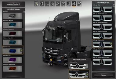 Mercedes Benz Actros MP3 Tuning Update 1.22