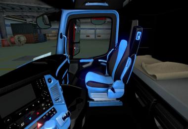 Mercedes new actros blue-black interior 1.22