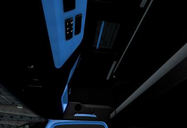 Mercedes new actros blue-black interior 1.22