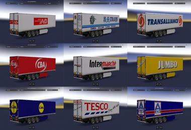 Pack fridge trailer custom V2