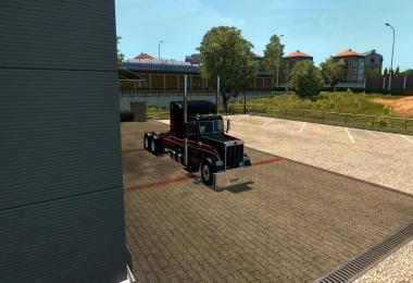 Peterbilt 379 Black & Red Skin 1.22