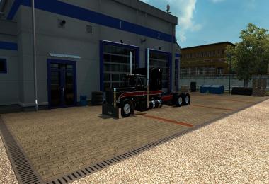 Peterbilt 379 Black & Red Skin 1.22