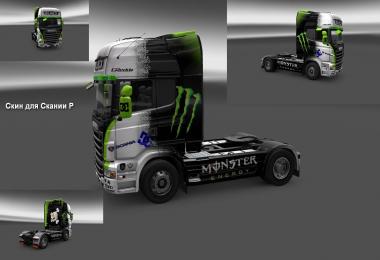 Scania R & Streamline Block Subaru Skin 1.22