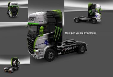 Scania R & Streamline Block Subaru Skin 1.22