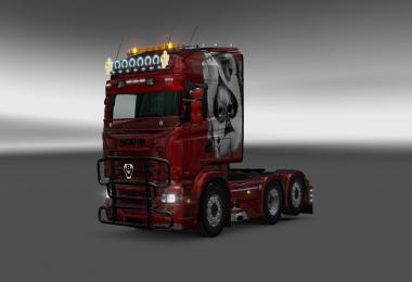 Scania RJL Aces Skin 1.22