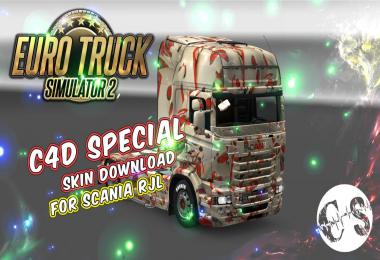 Scania RJL C4D Special Skin
