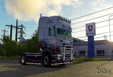 Scania RJL The Scandi Liner Skin Pack 1.22