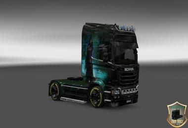 Scania Streamline Girl v3 Skin 1.22