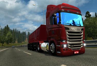 SCANIA STREAMLINE + REBOQUE 1.22.x