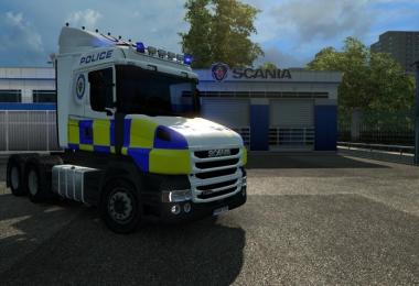 Scania T Police Skin 1.22