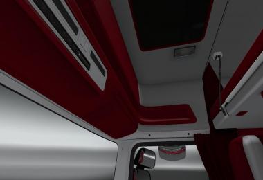 Scania white red interior 1.22
