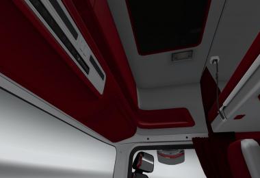 Scania white red interior 1.22