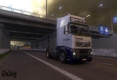 Skin Pack Vervaeke Transport for Volvo FH 2009, FH 2012 1.22.x
