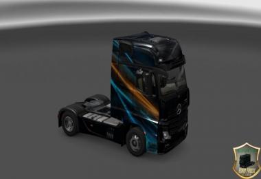 Skins Abstraction v1 for Mercedes Actros 2014
