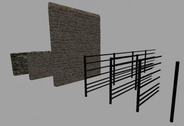 Stone wall and fence pack