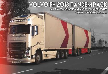 Volvo FH 2013 [ohaha] Tandem and Accessories v1.1