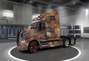 Volvo VNL 670 Lion Skin 1.22