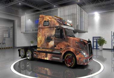 Volvo VNL 670 Lion Skin 1.22