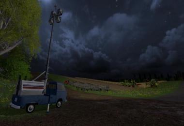 VW Transporter T2b Lichtmast v1.0