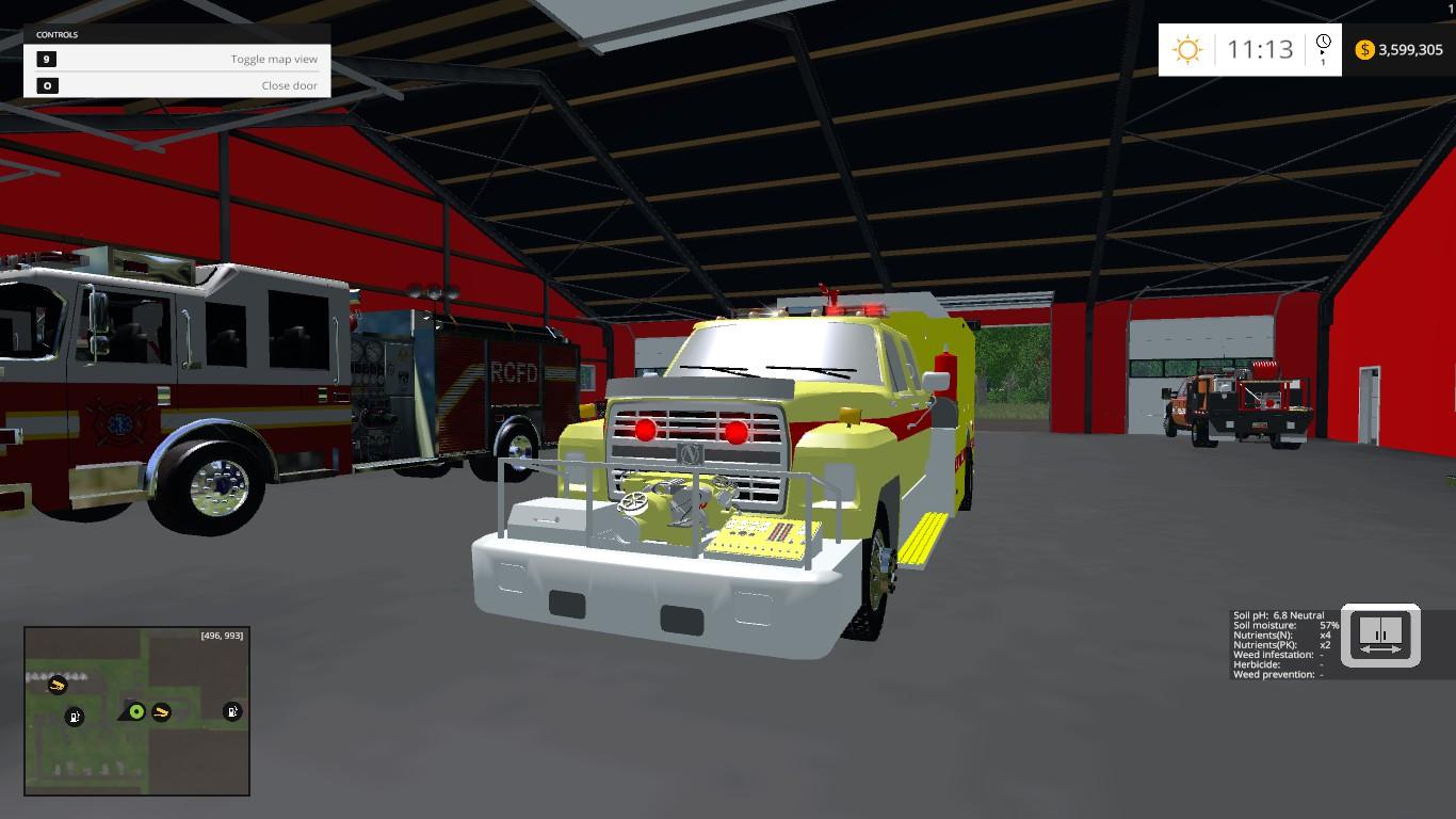 Ford f800 fire truck v1.0 - Modhub.us