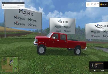 1992 Ford F250 crew cab long box gas v1.0