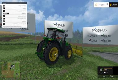 JohnDeere 8370R and Degelman Silage Blade v1.0