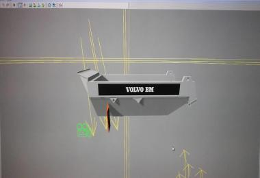 3D MODELS + CHASSIS FOR TIPPER DUMPER VOLVO A25