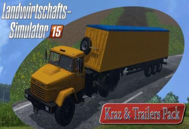 Kraz and Trailers Pack v2
