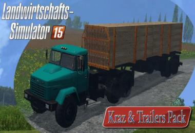 Kraz and Trailers Pack v2