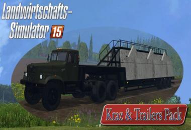 Kraz and Trailers Pack v2