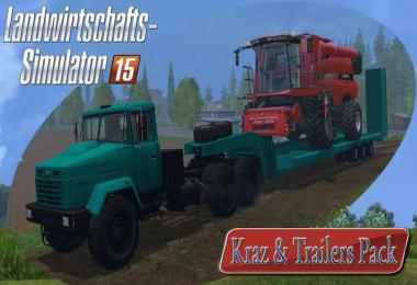 Kraz and Trailers Pack v2