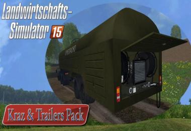 Kraz and Trailers Pack v2