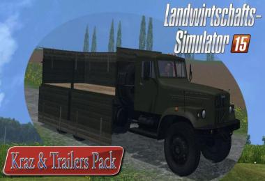 Kraz and Trailers Pack v2
