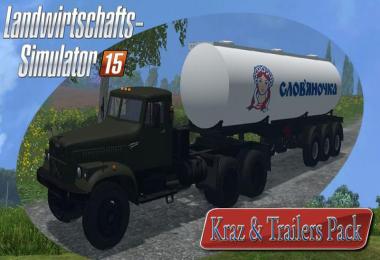 Kraz and Trailers Pack v2