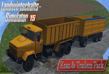 Kraz and Trailers Pack v2
