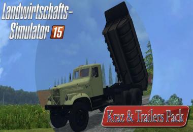 Kraz and Trailers Pack v2