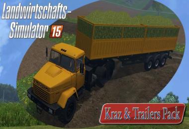 Kraz and Trailers Pack v2