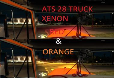 ATS 28 Trucks Xenon Red & Orange Pack v4.0