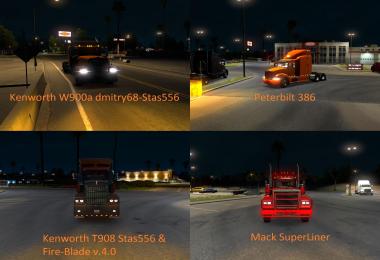 ATS 28 Trucks Xenon Red & Orange Pack v4.0